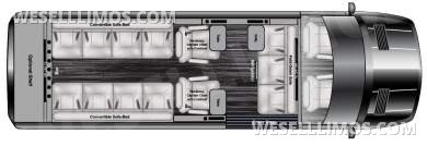 2024 AMG Elegance Trim Road Liner Limousine 15 Passenger Auto Elite Mercedes-Benz Sprinter - Sprinter for Sale in Elkhart, IN - Photo 45