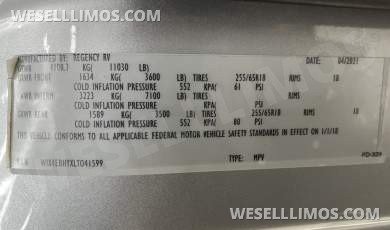 2021 Regency  Mercedes-Benz Sprinter 2500 Luxury Cruiser - Sprinter for Sale in Richmond, VA - Photo 77