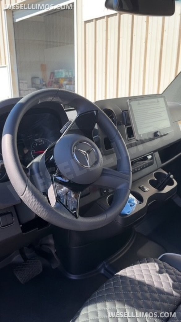 2025 Mercedes-Benz 3500 LWB HI TOP EXT Executive Shuttle for Sale in Sarasota, FL - Photo 2