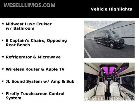 2026 Mercedes-Benz Luxe Cruiser Luxury Sprinter Sprinter for Sale in Troy, OH - Photo 2