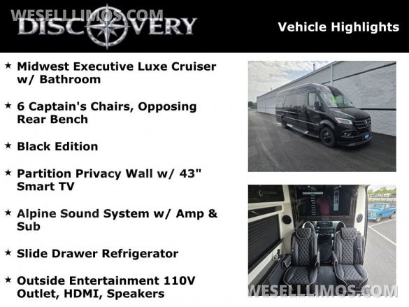 2026 Mercedes-Benz Luxe Cruiser Luxury Sprinter Sprinter for Sale in Troy, OH - Photo 2