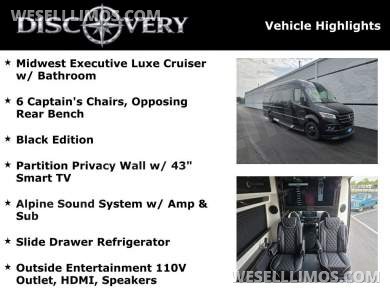 2026 Mercedes-Benz Luxury Sprinter Midwest Executive Luxe Cruiser 10 Passenger - Sprinter for Sale in Troy, OH - Photo 2