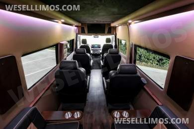 2024 Legends  Mercedes-Benz 3500XD Executive Sprinter 10 Passenger  Sprinter - Sprinter for Sale in Addison, TX - Photo 16