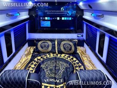 New 2022 4x4 V6 AMG Trim 15 Passenger Road Liner Limousine Auto Elite Mercedes-Benz Sprinter - Sprinter for Sale in Elkhart, IN - Photo 16