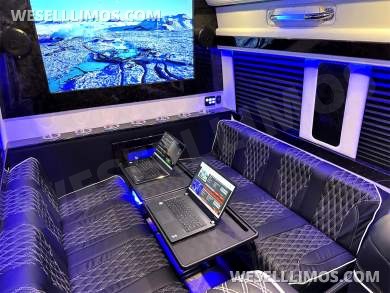New 2022 4x4 V6 AMG Trim 15 Passenger Road Liner Limousine Auto Elite Mercedes-Benz Sprinter - Sprinter for Sale in Elkhart, IN - Photo 24