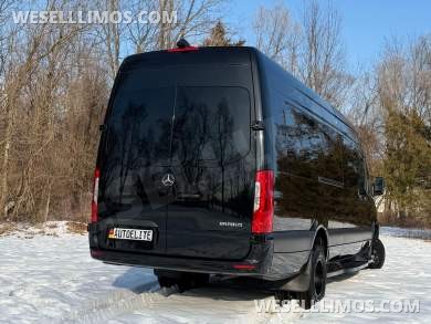 New 2022 4x4 V6 AMG Trim 15 Passenger Road Liner Limousine Auto Elite Mercedes-Benz Sprinter - Sprinter for Sale in Elkhart, IN - Photo 33