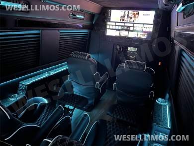 New Starlight Ceiling AMG Trim 14 Passenger Road Liner Limousine 2024 Auto Elite MB Sprinter - Sprinter for Sale in Elkhart, IN - Photo 12