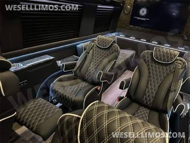 New Starlight Ceiling AMG Trim 14 Passenger Road Liner Limousine 2024 Auto Elite MB Sprinter - Sprinter for Sale in Elkhart, IN - Photo 13