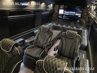 New Starlight Ceiling AMG Trim 14 Passenger Road Liner Limousine 2024 Auto Elite MB Sprinter - Sprinter for Sale in Elkhart, IN - Photo 20