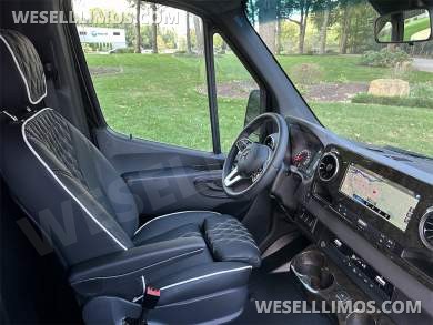 New Starlight Ceiling AMG Trim 14 Passenger Road Liner Limousine 2024 Auto Elite MB Sprinter - Sprinter for Sale in Elkhart, IN - Photo 35