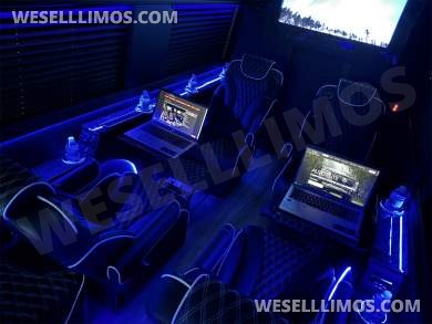 New Starlight Ceiling AMG Trim 14 Passenger Road Liner Limousine 2024 Auto Elite MB Sprinter - Sprinter for Sale in Elkhart, IN - Photo 56