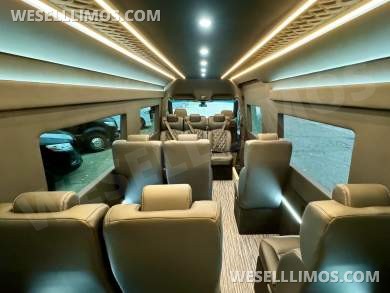 2025 Global Motor Coach Mercedes-Benz Sprinter Corporate Shuttle Bus - Shuttle Bus for Sale in Erie, PA - Photo 5