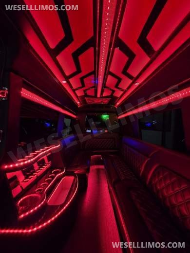 2020 Mercedes-Benz Sprinter 3500 Limo Bus by Moonlight - Limo Bus for Sale in Erie, PA - Photo 19