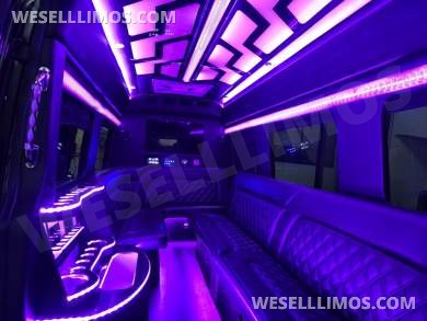 2020 Mercedes-Benz Sprinter 3500 Limo Bus by Moonlight - Limo Bus for Sale in Erie, PA - Photo 29
