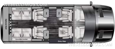 New B6 Armored Bulletproof Limousine Air Ride Blast Proof Floors 2020 Auto Elite MB Sprinter - Sprinter for Sale in Elkhart, IN - Photo 60