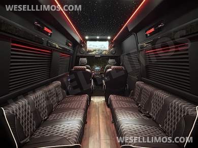 2024 Starlight Ceiling AMG Trim Elite Pullman 15 Passenger Auto Elite Mercedes-Benz Sprinter - Sprinter for Sale in Elkhart, IN - Photo 14