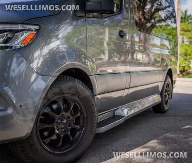 2022 Midwest Automotive Designs Mercedes-Benz 144" WB | 9-Passenger Luxury Conversion Sprinter - Sprinter for Sale in Pompano Beach, FL - Photo 3