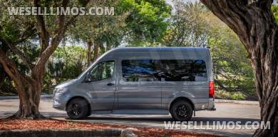 2022 Midwest Automotive Designs Mercedes-Benz 144" WB | 9-Passenger Luxury Conversion Sprinter - Sprinter for Sale in Pompano Beach, FL - Photo 6