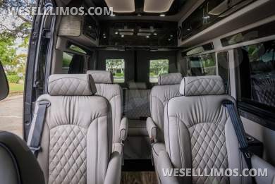 2022 Midwest Automotive Designs Mercedes-Benz 144" WB | 9-Passenger Luxury Conversion Sprinter - Sprinter for Sale in Pompano Beach, FL - Photo 12