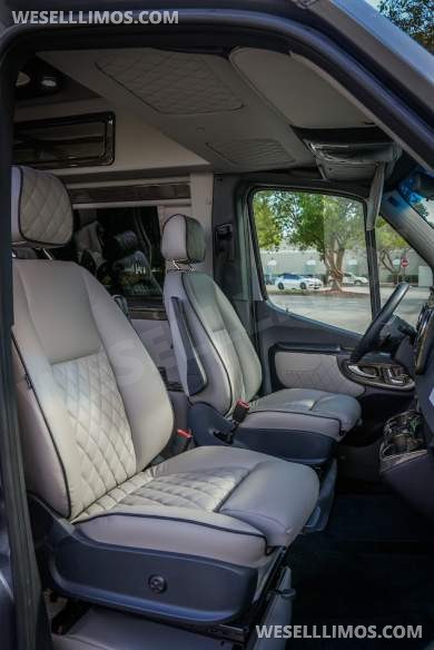 2022 Midwest Automotive Designs Mercedes-Benz 144" WB | 9-Passenger Luxury Conversion Sprinter - Sprinter for Sale in Pompano Beach, FL - Photo 20