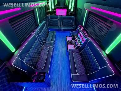 2026 Global Motor Coach Mercedes-Benz Sprinter 3500 - 4 Bench Model Limo Bus - Limo Bus for Sale in Erie, PA - Photo 13