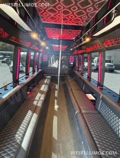 2018 First Class Coachworks Riverside California Ford F550 Limo Bus - Limo Bus for Sale in Orlando, FL - Photo 8