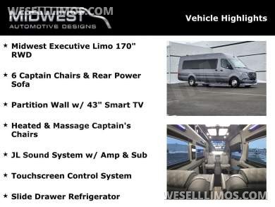 2024 Midwest Automotive Designs Mercedes-Benz Executive Luxury Sprinter - Sprinter for Sale in Troy, OH - Photo 2