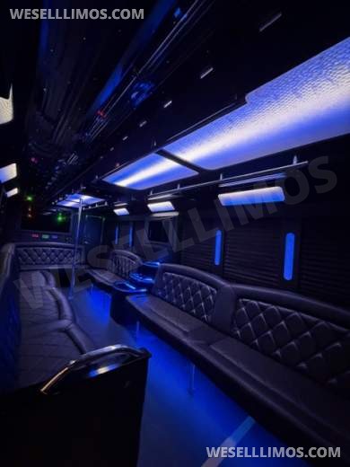 2015 Tiffany Coachbuilders Ford F550 6.7 Turbo Diesel Limo Bus - Limo Bus for Sale in riverside, CA - Photo 2