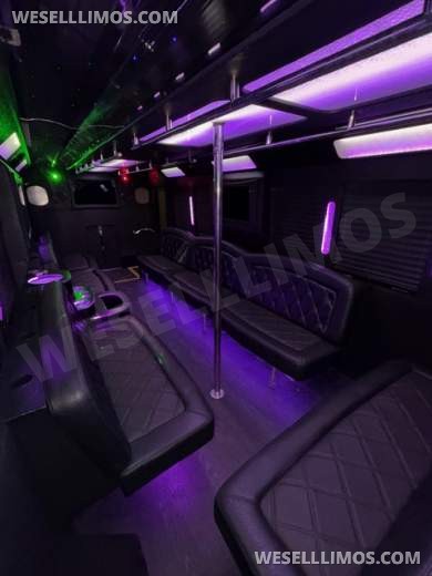 2015 Tiffany Coachbuilders Ford F550 6.7 Turbo Diesel Limo Bus - Limo Bus for Sale in riverside, CA - Photo 4