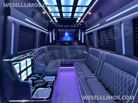 2026 Mercedes-Benz Sprinter 3500 - Double J Seat Model Limo Bus for Sale in Erie, PA - Photo 3