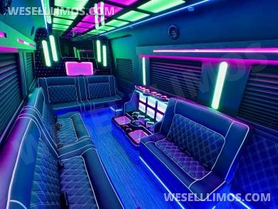 2026 Global Motor Coach Mercedes-Benz Sprinter 3500 - 4 Bench Model Limo Bus - Limo Bus for Sale in Erie, PA - Photo 3