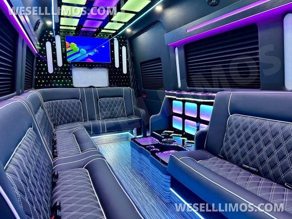 2026 Mercedes-Benz Sprinter 3500 - Double J Seat Model Limo Bus for Sale in Erie, PA - Main Photo