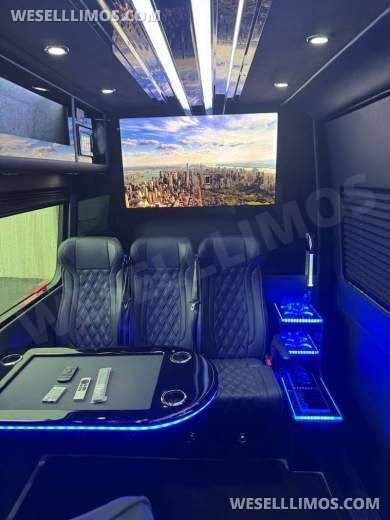 2025 SPV Conversions Mercedes-Benz Sprinter 3500 XD Executive Shuttle - Executive Shuttle for Sale in Anaheim, CA - Photo 14