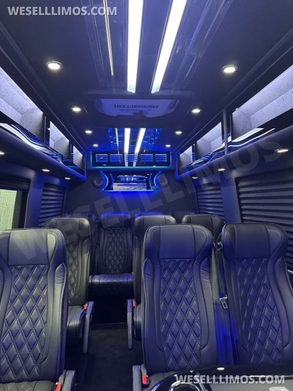 2025 Mercedes-Benz Sprinter 3500 XD Executive Shuttle for Sale in Anaheim, CA - Photo 2