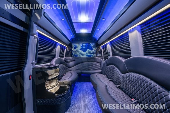 2025 Mercedes-Benz Sprinter 3500 Series Extended Limo Bus for Sale in Springfield, MO - Photo 2