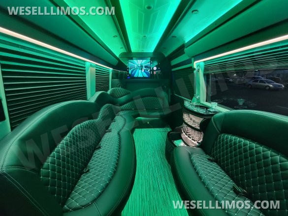 2025 Mercedes-Benz Sprinter 3500 Series Extended Limo Bus for Sale in Springfield, MO - Photo 3