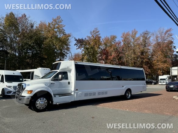 2013 Ford F-650 36 Passenger Shuttle Bus for Sale in Morganville, NJ - Photo 2