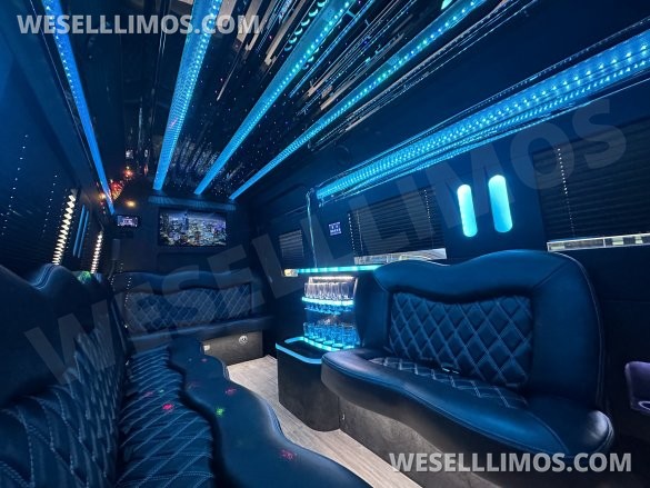 2023 Mercedes-Benz 14 Passenger Limo Sprinter for Sale in Morganville, NJ - Photo 3
