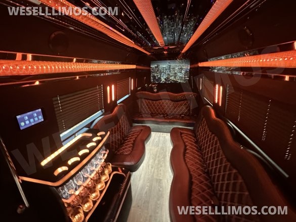 2023 Mercedes-Benz 14 Passenger Limo Sprinter for Sale in Morganville, NJ - Main Photo