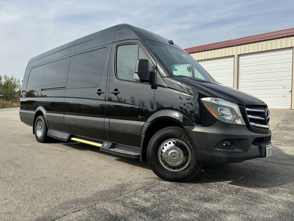 2017 Mercedes-Benz Sprinter 3500 Executive Shuttle for Sale in Machesney Park, IL - Main Photo